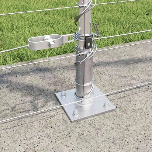 Zavareno žičano ogradno mreža s betonskom podlogom 25 x 1,2 m - 25 x 1,2 m 30 cm (10 žica) Betonska baza fiksacija Cijena