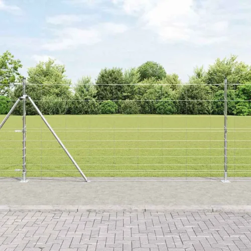 Zavareno žičano ogradno mreža s betonskom podlogom 25 x 1,2 m - 25 x 1,2 m 30 cm (10 žica) Betonska baza fiksacija Cijena