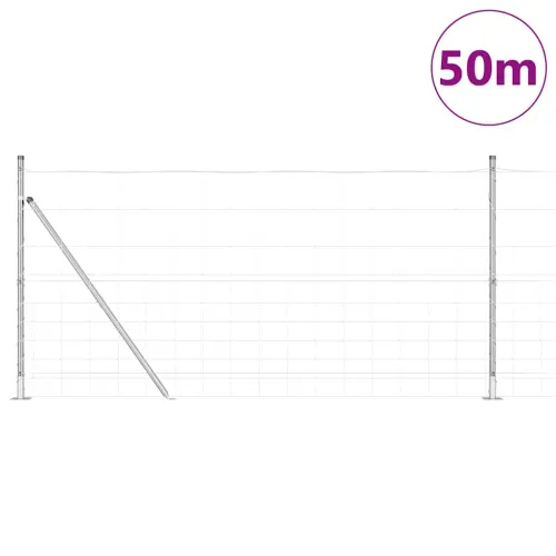 Zavareno žičano ogradno mreža s betonskom podlogom 50 x 1,2 m - 50 x 1,2 m 15 cm (10 žica) Betonska baza fiksacija Cijena
