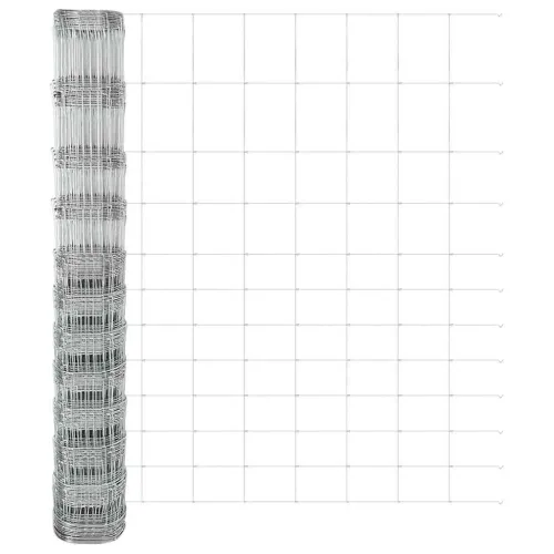 Zavareno žičano ogradno mreža s betonskom podlogom 50 x 1,4 m - 50 x 1,4 m 15 cm (12 žica) Betonska baza fiksacija Cijena