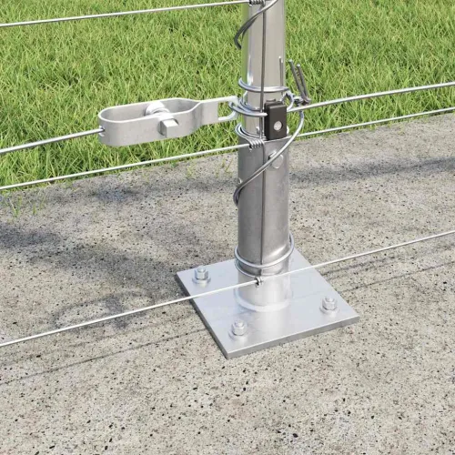 Zavareno žičano ogradno mreža s betonskom podlogom 50 x 1,4 m - 50 x 1,4 m 30 cm (12 žica) Betonska baza fiksacija Cijena