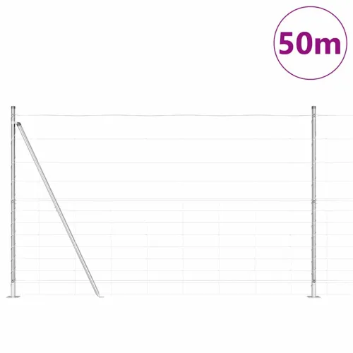 Zavareno žičano ogradno mreža s betonskom podlogom 50 x 1,5 m - 50 x 1,5 m 30 cm (13 žica) Betonska baza fiksacija Cijena