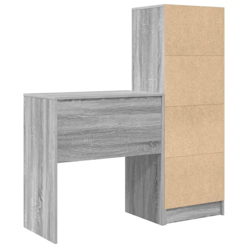 Stol Siva Sonoma 115,5 x 40 x 127 cm 2 kom. - Sivi hrast sonoma 70 x 40 cm Cijena