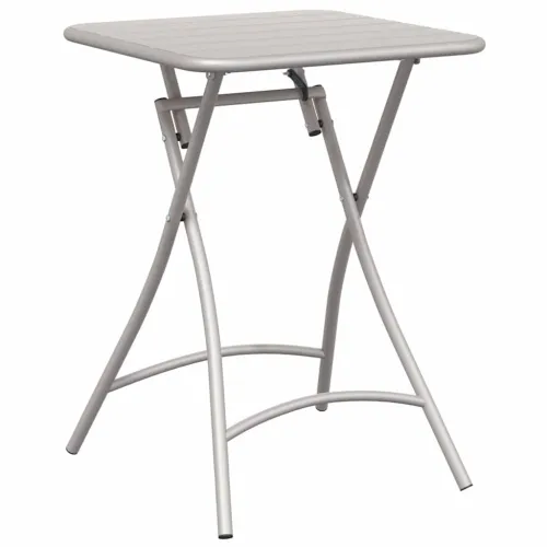 Bistro Stol Bež 55 x 55 x 72,5 cm Čelik s prahom - Bež Cijena