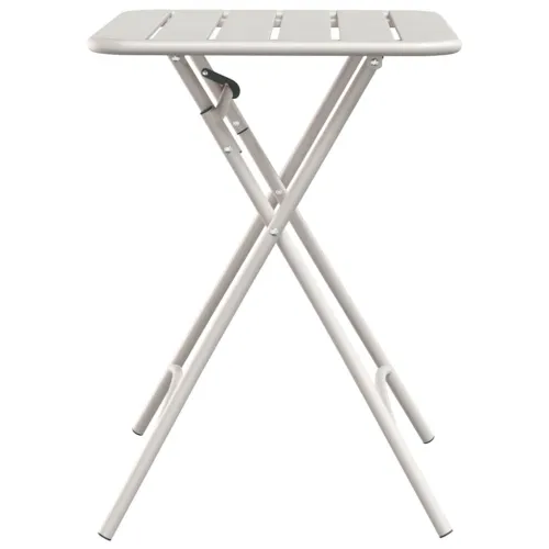 Bistro Stol Bež 55 x 55 x 72,5 cm Čelik s prahom - Bež Cijena
