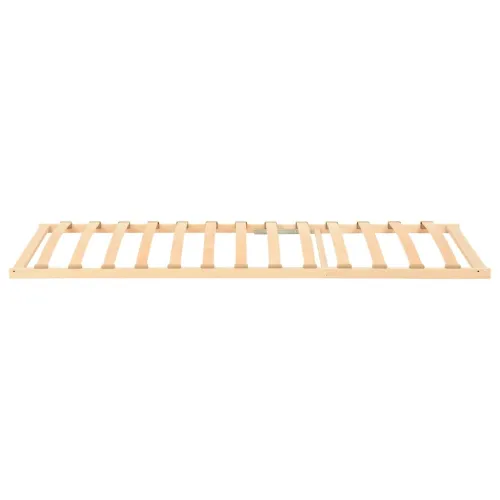 Ležaj s letvicama Smeđa 70 x 190 cm Čvrsto drvo bukve - 70 x 190 cm Fiksno Cijena