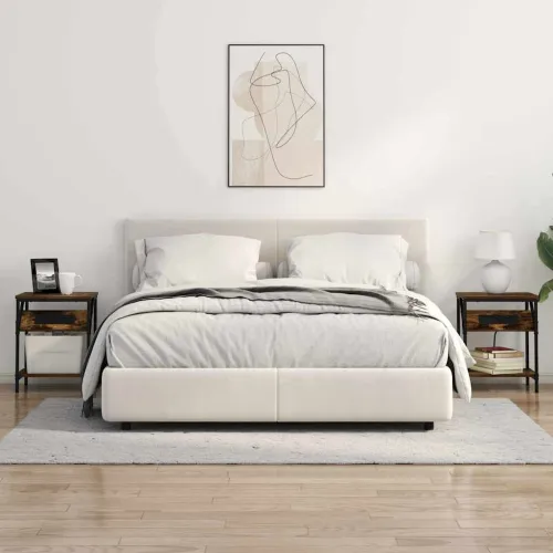 Noćni ormar 2 kom. Dimljeni hrast 38 x 30 x 48 cm - Dimljeni hrast 2 Cijena