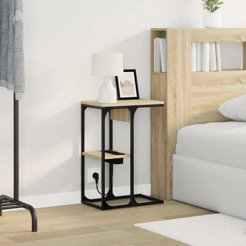 Noćni ormar Sonoma hrast 41,5 x 26 x 60,5 cm Konstruirano drvo - sonoma hrast Cijena