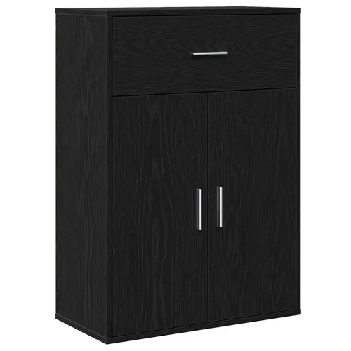Kreveta Crni hrast 60 x 30 x 84 cm Konstruirano drvo - Crni hrast Cijena