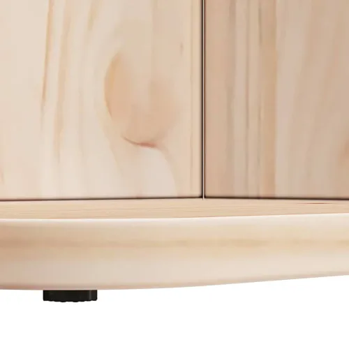 Stolić za kavu Prirodna 80 x 39,5 x 33,5 cm Masivna borovina - Prirodna Cijena