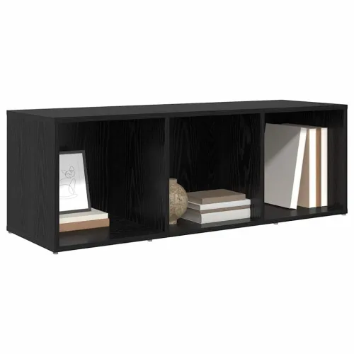 Set TV komoda 72 x 35 x 37 cm Crna Konstruirano drvo - Crni hrast 107 cm Cijena