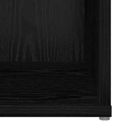 Set TV komoda 72 x 35 x 37 cm Crna Konstruirano drvo - Crni hrast 107 cm Cijena