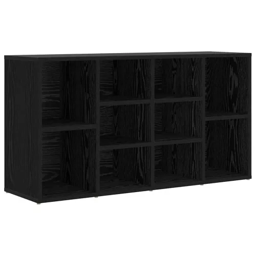 Klupa za cipele 103 x 30 x 54,5 cm Konstruirano drvo Crni hrast - Crni hrast Cijena