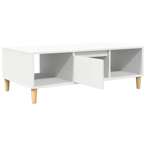 Stolić za kavu Bijelo 102 x 55 x 35 cm Konstruirano drvo - Bijelo Cijena