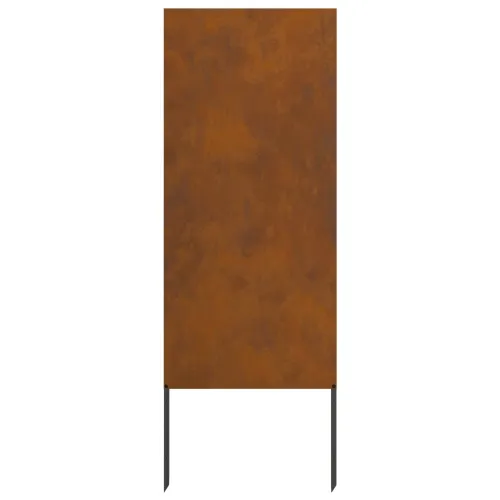 Privatnost u vrtu Rezbarija Rđa 50 x 140 cm - Otporni čelik Jednostavno 50 x 140 cm Cijena