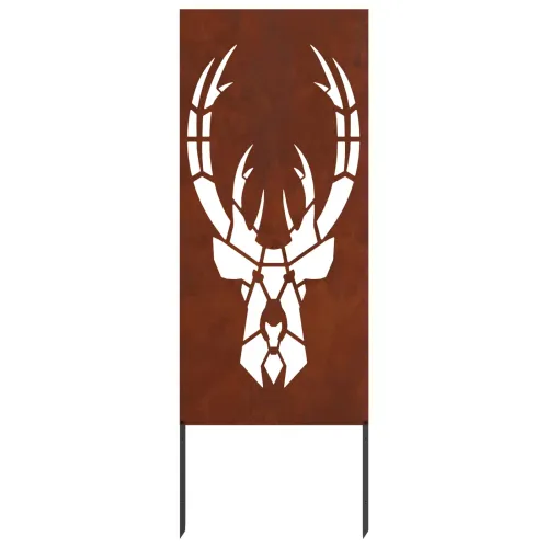 Privatnost u vrtu Životinjski uzorak Rđa 50 x 140 cm - Otporni čelik Životinjski 50 x 140 cm Cijena