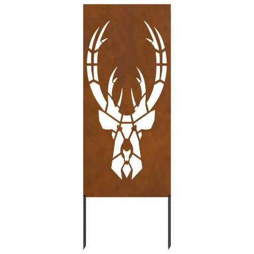 Privatnost u vrtu Životinjski uzorak Rđa 50 x 140 cm - Otporni čelik Životinjski 50 x 140 cm Cijena
