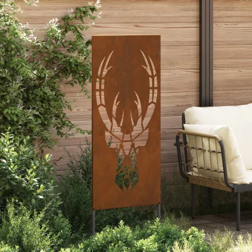 Privatnost u vrtu Životinjski uzorak Rđa 50 x 140 cm - Otporni čelik Životinjski 50 x 140 cm Cijena