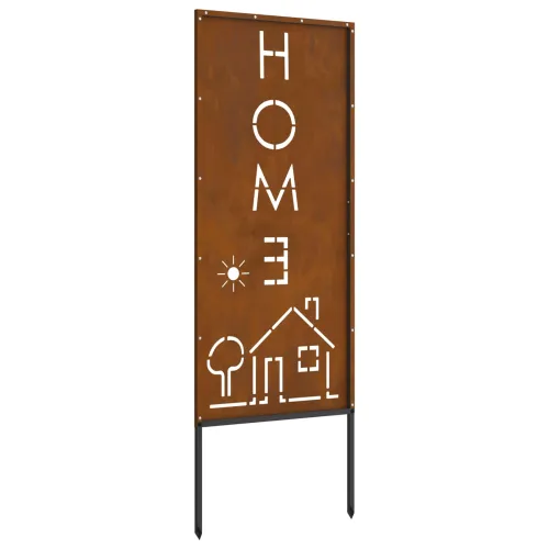 Privatnost u vrtu Rezbarija Rđa 50 x 140 cm - Otporni čelik Abeceda 50 x 140 cm Cijena