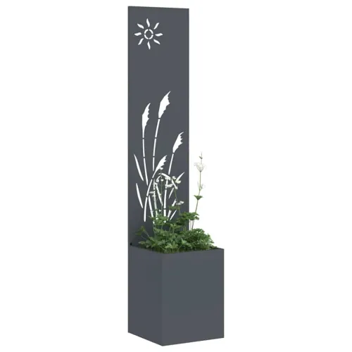 Privatnost u vrtu Rezbarija Antracit 32 x 32 x 150 cm - Antracit Reed 32 cm Cijena