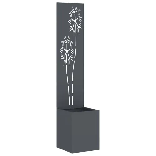 Privatnost u vrtu Cvjetni Antracit 32 x 32 x 150 cm - Antracit Suncokret 32 cm Cijena