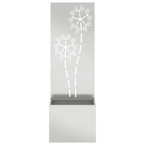 Privatnost u vrtu Srebrno 50 x 32 x 150 cm Pocinčani čelik - Pocinčani čelik Suncokret 50 cm Cijena