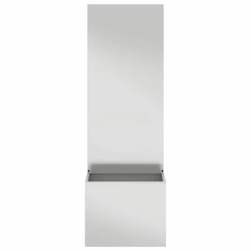 Privatnost u vrtu Srebrno 50 x 32 x 150 cm Pocinčani čelik - Pocinčani čelik Prazno 50 cm Cijena