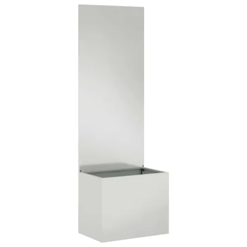 Privatnost u vrtu Srebrno 50 x 32 x 150 cm Pocinčani čelik - Pocinčani čelik Prazno 50 cm Cijena