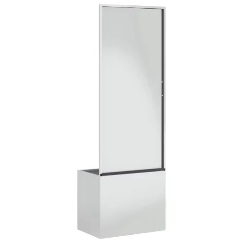Privatnost u vrtu Srebrno 50 x 32 x 150 cm Pocinčani čelik - Pocinčani čelik Prazno 50 cm Cijena