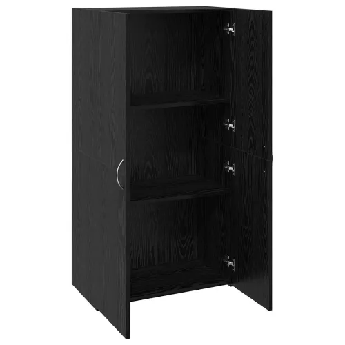 Uredski ormar Crni hrast 60 x 32 x 115 cm Konstruirano drvo - Crni hrast 60 x 32 x 115 cm Cijena