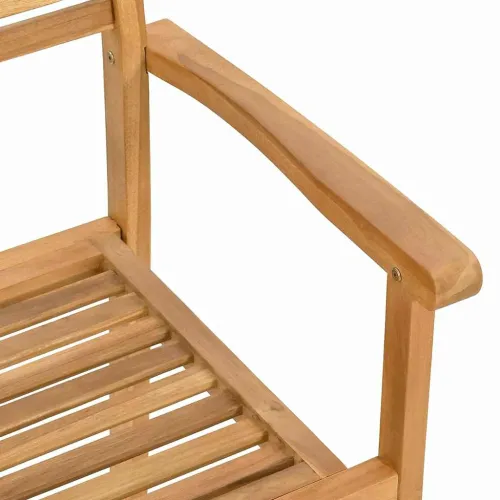 Stolica 6 kom. Smeđa Čvrsto teak drvo - 6 Cijena