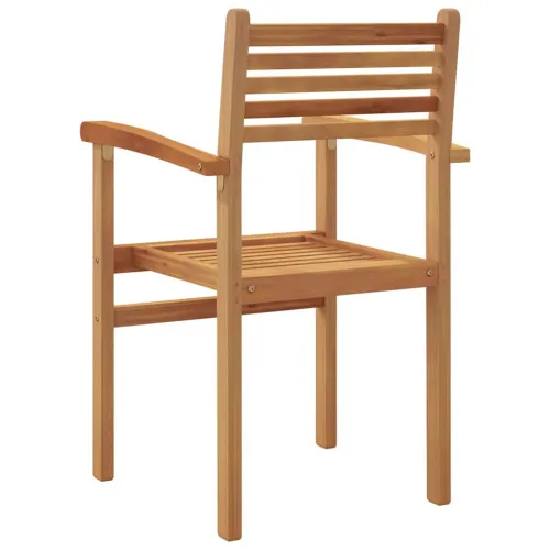 Stolica 8 kom. Smeđa Čvrsto teak drvo - 8 Cijena