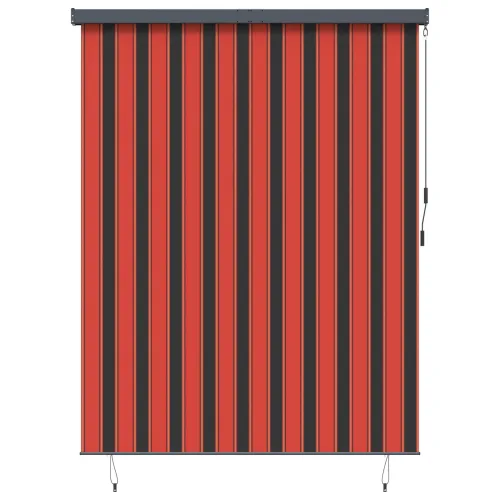 Rolo zavjesa Narančasta i smeđa 200 x 250 cm Tkanina i aluminij - narančasta i smeđa 200 x 250 cm Cijena