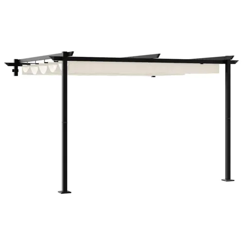 Gazebo 300 x 300 x 200 cm Krem Poliester - Krem 3 x 3 m Cijena