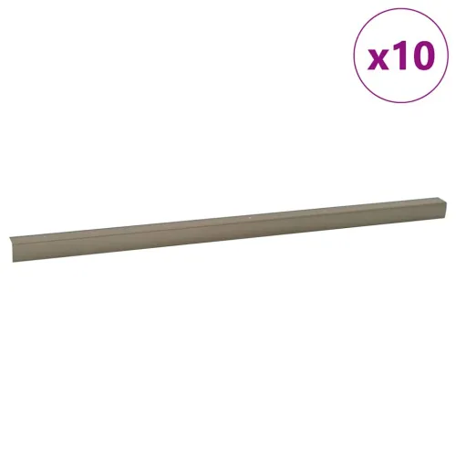 Profili za rubove stepenica 10 kom. Šampanjca 67 x 3 x 2 cm - Šampanjca 67 cm (10 pcs) Vijci Cijena