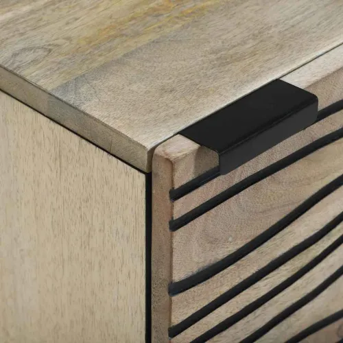 Noćni ormar Bijela 40 x 33 x 46 cm Konstruirano drvo - Bijela 1 Cijena