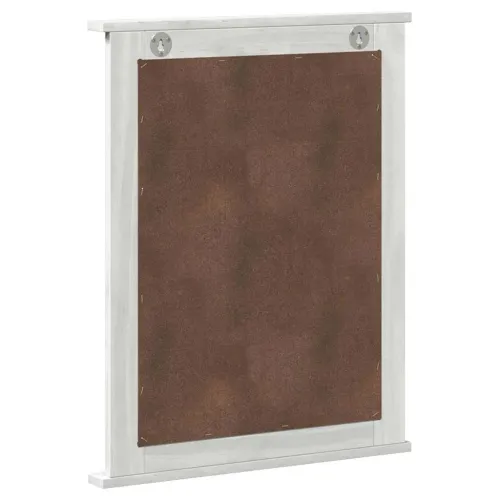 Ogledalo VIGO Antič White 55,5 x 5 x 70 cm Masivna borovina - antično bijela Cijena