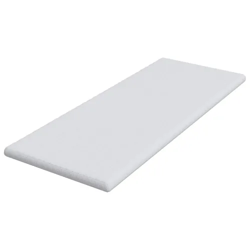 Nadmadrac Bijelo 80 x 200 cm Jakard tkanina - 80 x 200 cm Pu pjena Cijena