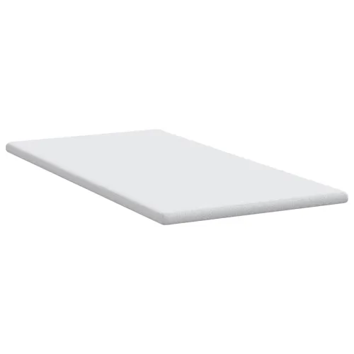 Nadmadrac Bijelo 100 x 200 cm Jakard tkanina - 100 x 200 cm Pu pjena Cijena