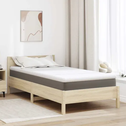 Nadmadrac Bijelo 120 x 200 cm Jakard tkanina - 120 x 200 cm Pu pjena Cijena