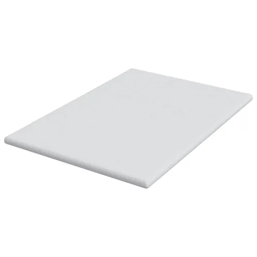 Nadmadrac Bijelo 140 x 190 cm Jakard tkanina - 140 x 190 cm Pu pjena Cijena