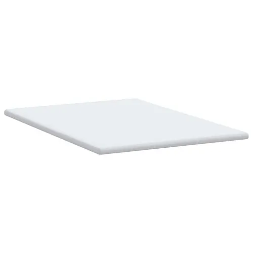 Nadmadrac Bijelo 160 x 200 cm Jakard tkanina - 160 x 200 cm Pu pjena Cijena
