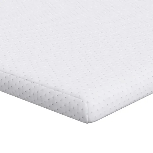 Nadmadrac Bijelo 180 x 200 cm Jakard tkanina - 180 x 200 cm Pu pjena Cijena