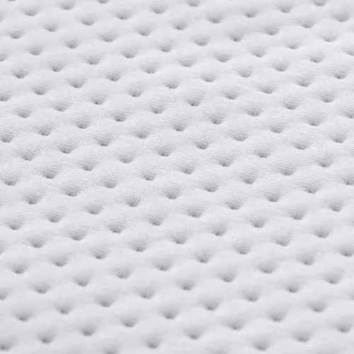 Nadmadrac Bijelo 180 x 200 cm Jakard tkanina - 180 x 200 cm Pu pjena Cijena