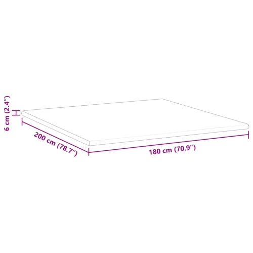 Nadmadrac Bijelo 180 x 200 cm Jakard tkanina - 180 x 200 cm Hladna pjena Cijena