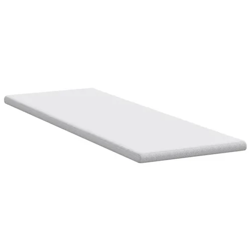 Nadmadrac Bijelo 80 x 200 cm Jakard tkanina - 80 x 200 cm Madrac od memorijske pjene Cijena