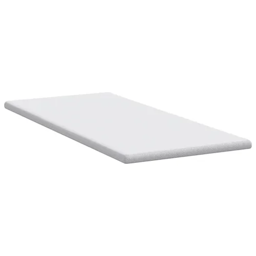 Nadmadrac Bijelo 100 x 200 cm Jakard tkanina - 100 x 200 cm Madrac od memorijske pjene Cijena