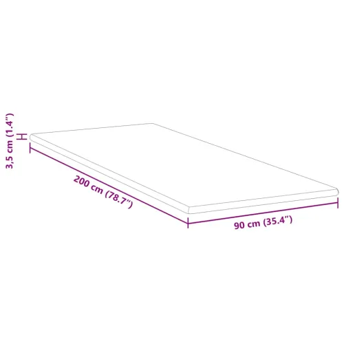 Nadmadrac od memorijske pjene 90 x 200 cm 3,5 cm Thick Mekano - 90 x 200 cm 3,5 cm Cijena