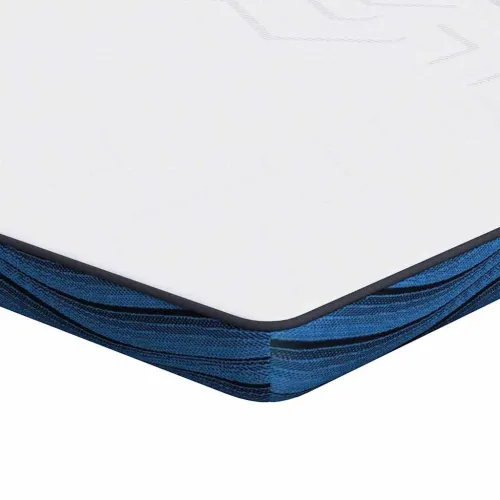 Nadmadrac 200 x 200 cm debelo Žakar tkanina Bijela - 200 x 200 cm 6 cm Cijena