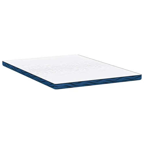 Nadmadrac 140 x 190 cm debelo Žakar tkanina Bijela - 140 x 190 cm 8 cm Cijena